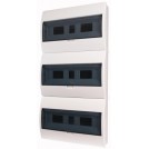 Tablou aparent 36 module, usa transparenta, IP40